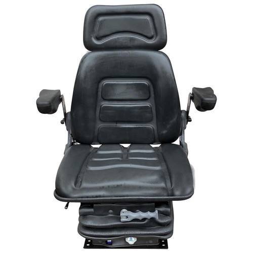 Ama Traktorsitz Aus Blech – Fester, Unlackierter Sitz, Klein, 420 Mm Breit