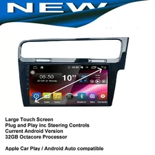 GOLF MK 7 2013-2020 GPS WIRELESS APPLE CARPLAY ANDROID AUTO CAM ODB DAB TPMS DVR