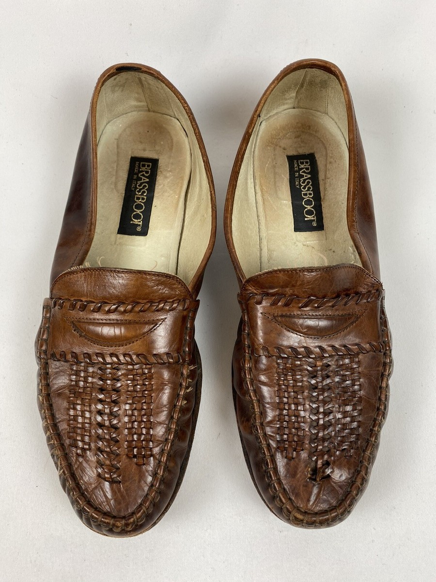 靴 Vintage brass boot leather Loafer s-l400.jpg