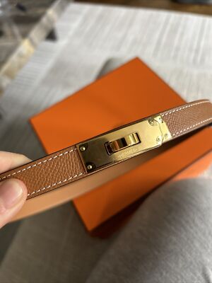 Kelly Inspired Belt - adjustable Kelly Pocket 18 belt | Hermès USA main image 3