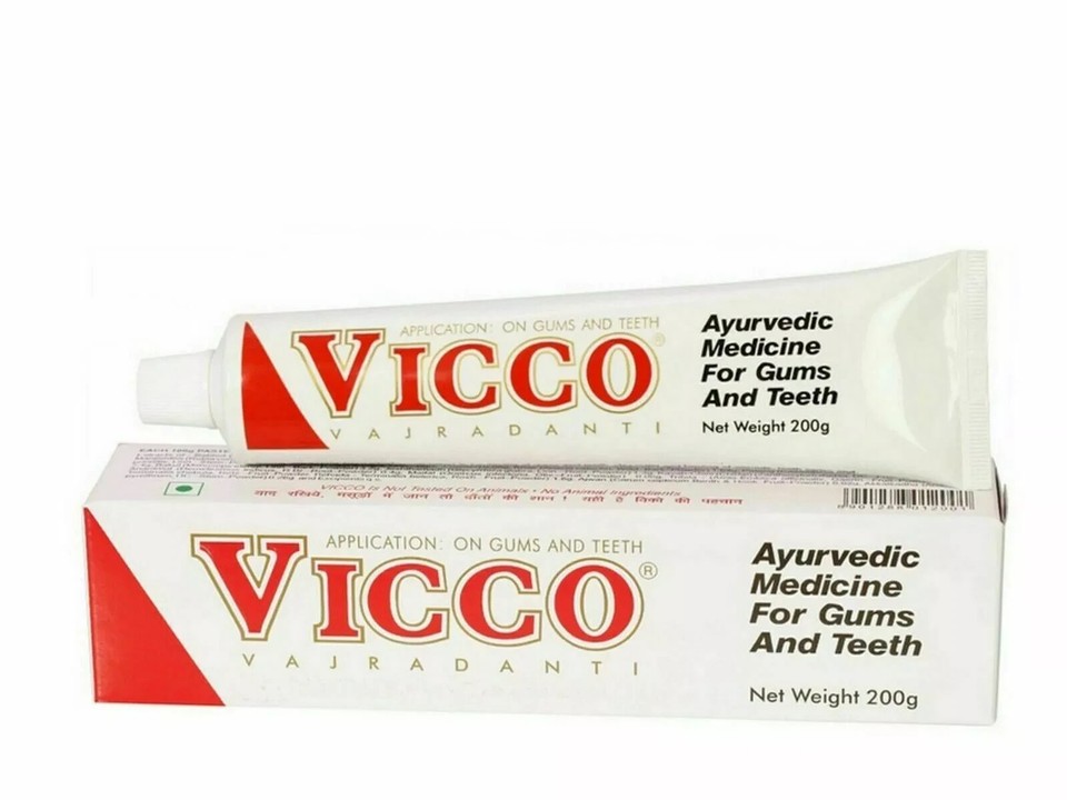 Vicco Vajradanti Toothpaste Ayurvedic Herbal toothpaste 100 Gram BUY 2