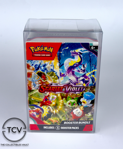 Pokémon Booster Bundle Box Protector - 0.6mm Thick - Strong Plastic (1-25 Pack) - Picture 3 of 7