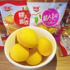 Melocotón Conservado Ácido Dulce Clásico Nostálgico Fruta Snack Golosina Natural