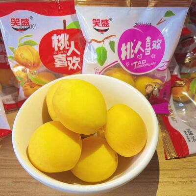 Lock Throat Peach Classic Kaltes Obst Nostalgische Snacks Süß-saure Snacks