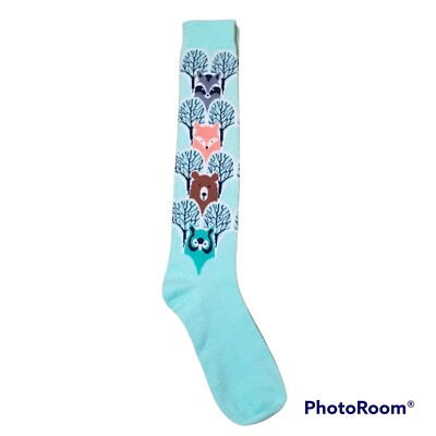 Women's Cute Animal Fox Owl Bear Raccoon Thigh/Knee High Socks