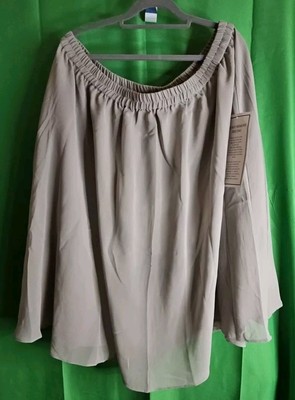 NWT Roaman s 24W Gray Swing Skirt Special Occasion 