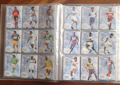 Zidane Panini 1995 1996 football lot 2 cartes cards girondins de bordeaux 1995 1996 carte panini Rare rookie cartes Zidane jeune recrue - Collection