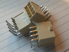 MOLEX PCB Connector Header R/A 8-Position  NEW  Qty.3