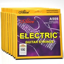 10 Sets Alice A508-SL Electric Guitar Strings Plated Steel Nickel Alloy Winding