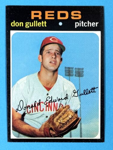1971 Topps #124 ~ Don Gullett ~ Rookie RC ~ Centered + Sharp ~ Cincinnati Reds - Picture 1 of 2