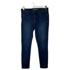 Joe's Jeans Dark Wash Mid Rise Skinny SZ 30 26” Inseam Stretchy Classic Comfort