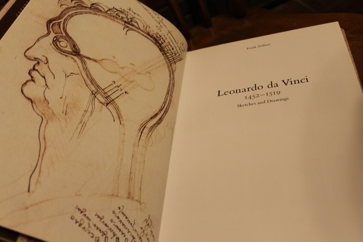 Leonardo Da VInci: Sketches and Drawings ~ Frank Zollner ~ 2004