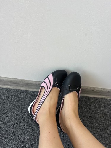 Zapatillas deportivas Puma Ballet Rosa Negro EU 38 US 6 UK 5 Plantilla 24 cm Y2K - Imagen 8 de 13