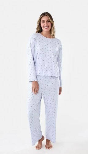 NEW WITH TAGS LADIES SIZE 20 SOFT JERSEY PYJAMA SET, LONG SLEEVES / LEGS, ELASTI