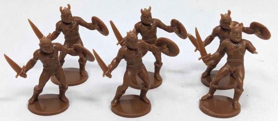 VTG 1980s Lakeside Crossbows & Catapults Figures Caram Parts Pieces Toy Lot JM24 - Image 3 of 4