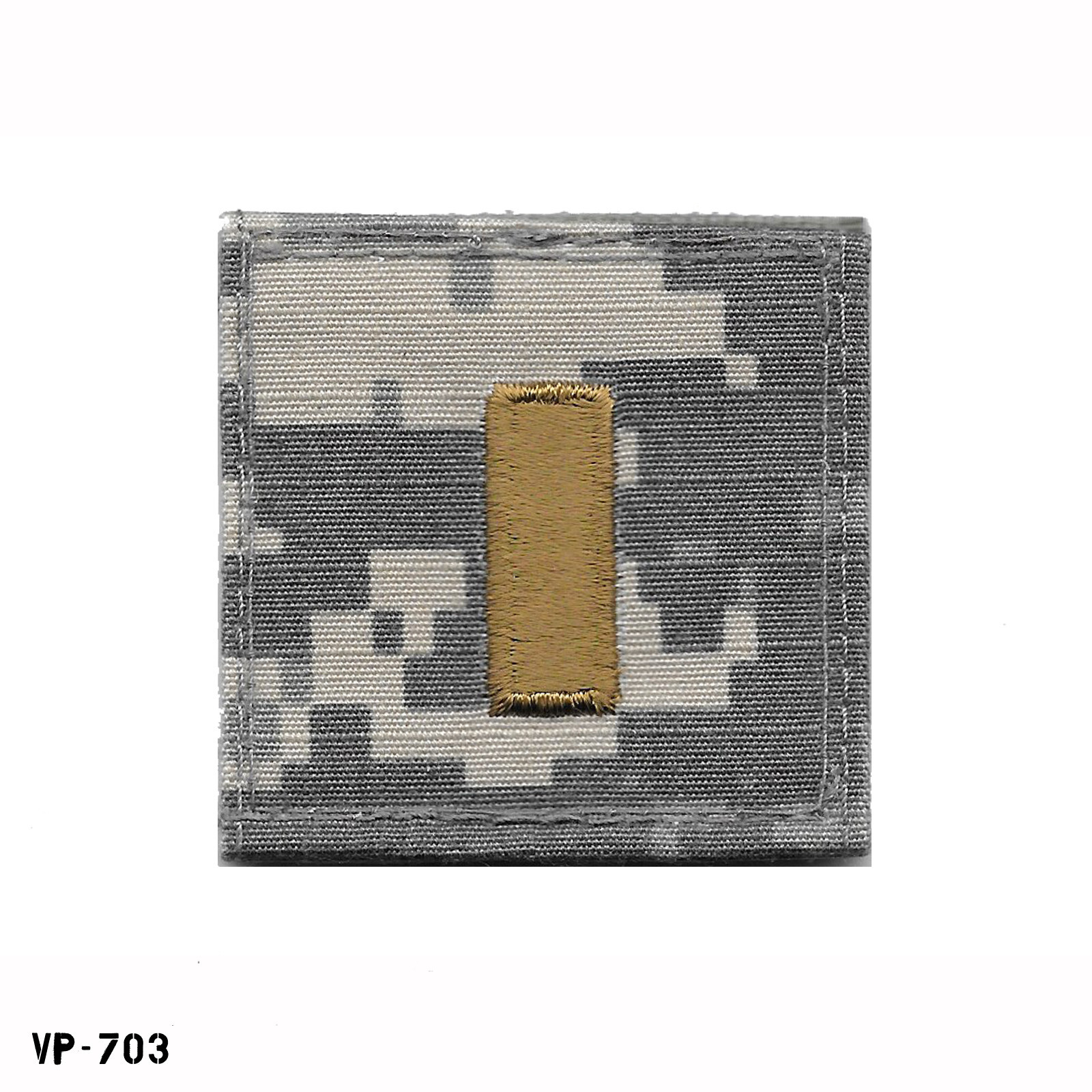 2nd Lieutenant ~ 2LT O-1 ~ US Army Hook Back ACU UCP Rank Patch ~ NEW ...