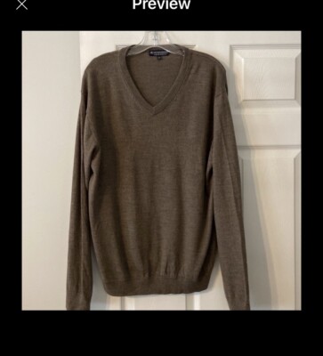 Hart Schaffer Marx Man sweater extra finemerino wool size XL