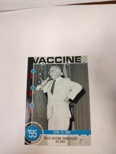 2015 Topps Baseball History Polio Vaccine announced as safe #2A (PWE)(03)
