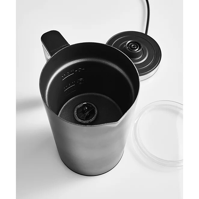 Milk Frother Black & Rose Gold Milk Frother eBay