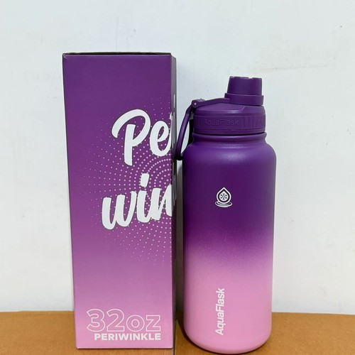 AquaFlask 32OZ 40OZ acero inoxidable aislado al vacío a prueba de fugas deportes - Imagen 37 de 43