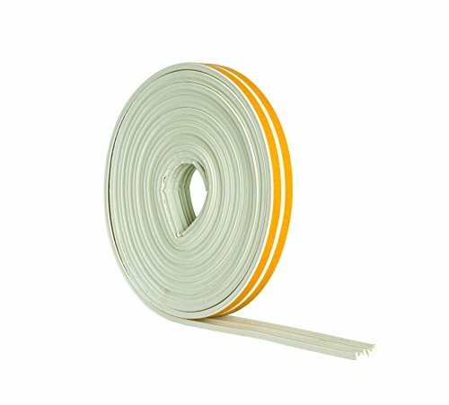 Stormguard 05SR033010MW - Rotolo di nastro autoadesivo paraspifferi in gomma, lu