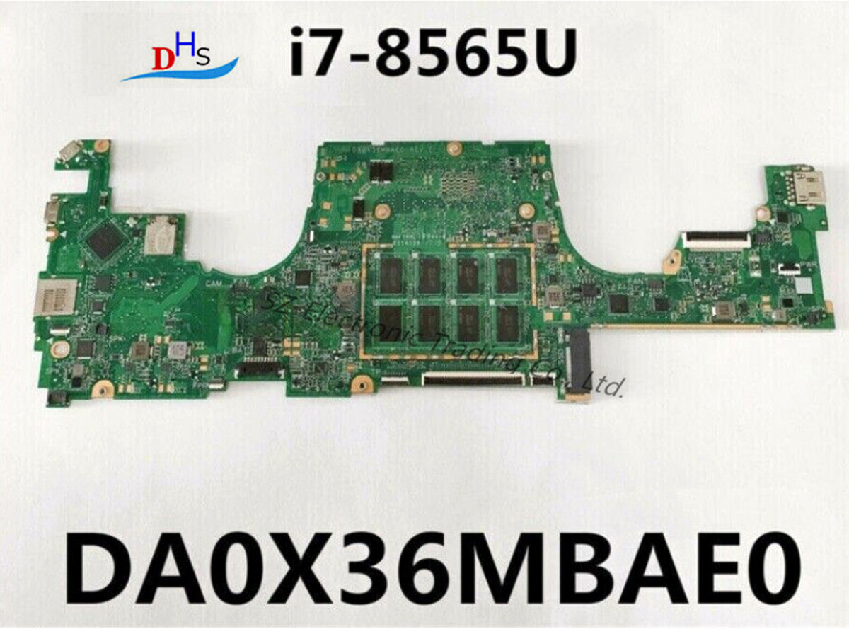 L37638-601 For HP Spectre X360 13-AP Laptop Motherboard i7-8565U