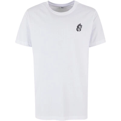 Mister Tee Dice Fire EMB Tee Hommes T-Shirt Coton Dés Brûlants PnP RPG - Photo 1/4