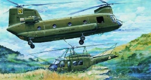 1:35 TRUMPETER KIT Ch-47A Chinook TR05104