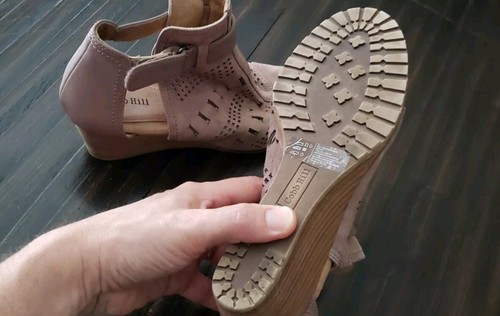 Cobb Hill Rockport Women’s Lucinda Perforated Sandal Bootie Pink CH9709 Sz 10 - Picture 11 of 15