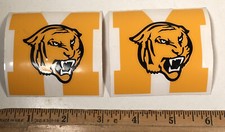 Lot Of 2 University Of Missouri Tigers Decal Sticker NCAA Football