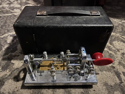 VIBROPLEX  Morse Code Vibrokeyer Red