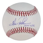 Luis Polonia Signed Baseball Inscribed 2000 World Series Champs Jsa