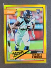 Bradley Chubb 2018 Panini Honors Classics Gold Prizm RC #2/25 Rookie #314