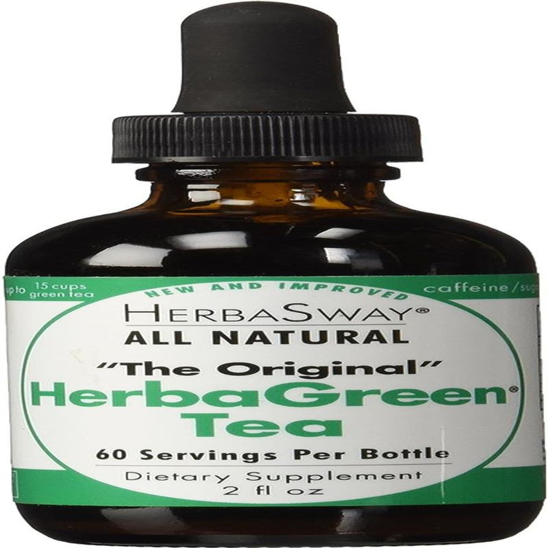 HerbaSway HerbaGreen Tea, Original, 2 Ounce 2 Fl Oz (Pack of