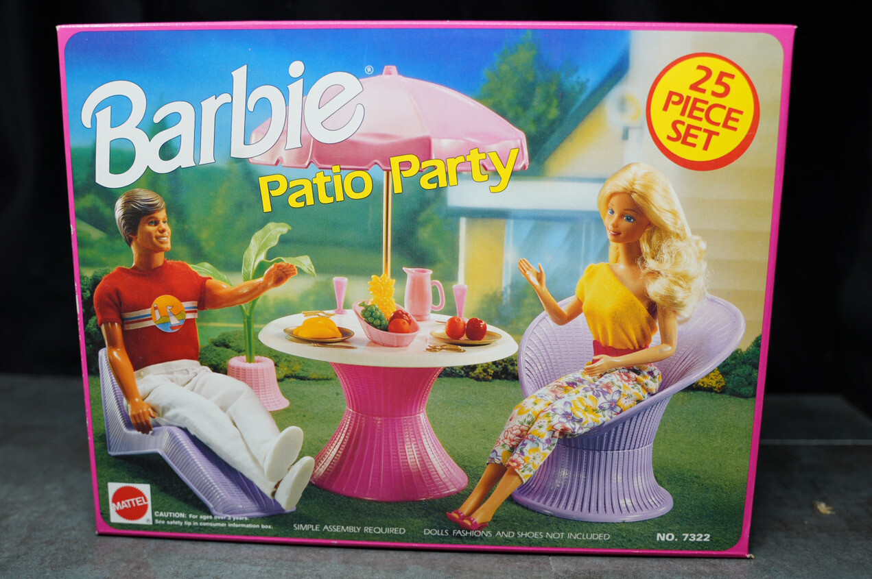 barbie patio party