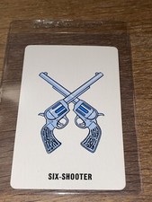 Vintage 1960 Cowboys  Indians Card Game Playing Card   Educards RARE CONDITION