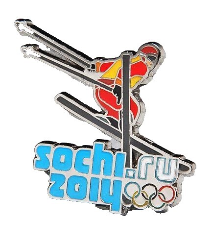 2014 Sochi Bosco Winter Olympics Media Backpack Pockets Navy  display picture 3