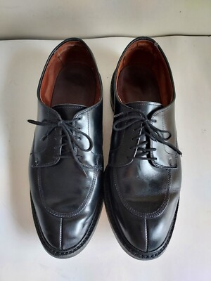 Allen Edmonds Walton Black Leather Oxford Dress Shoes Men display picture 1