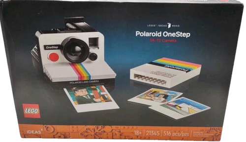 LEGO Ideas: 21345 Polaroid Onestep Sx-70 Camera (E5-B5) NEW FAST FREE SHIPPING!! - Picture 2 of 2