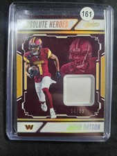 2024 Panini Absolute - Absolute Heroes Memorabilia Jahan Dotson Patch /99