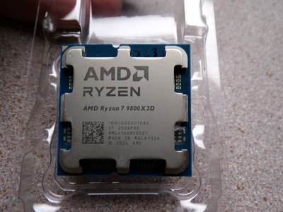 AMD Ryzen 7 9800X3D 8-Core Desktop Processor, 104MB L3 Cache, AM5 Socket #8817