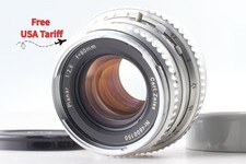  N MINT  /Cap Hasselblad Carl Zeiss Planar C 80mm F2.8 Lens Chrome From JAPAN