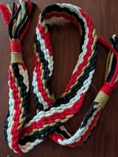 woven belt reenactment LARP medieval role play Viking Renaissance festival