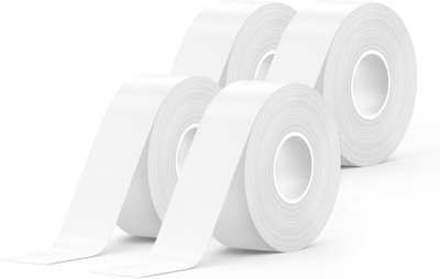 SUPVAN E10 & E11 & E16 Etikettierband, 4 Rollen 15 mm × 6 m Original Endlos L