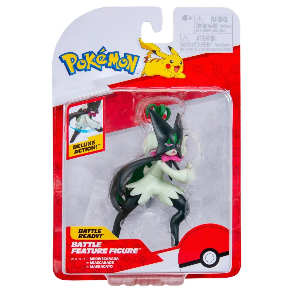 Pokémon Battle Feature Figure Meowscarada 11.5cm [BOXED SEALED] Articulated