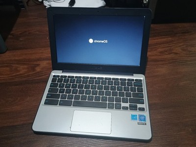 ASUS C202SA Chromebook 11.6in Intel Celeron 1.60GHz 4GB 32GB eMMC & mouse