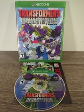 Transformers Devastation (Xbox One, 2015) Complete W/ Insert [Tested]
