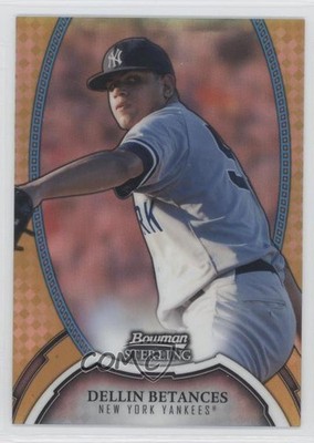 2011 Bowman Sterling MLB Future Stars Gold Refractor 32/50 Dellin Betances fm0