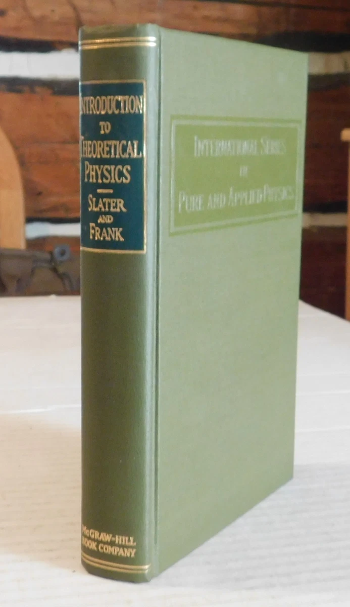 Physics Hardcover 1900-1949 Antiquarian & Collectible Books for