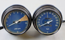 1973-1974 Honda CB750K Speedometer Tachometer Gauge Set MPH 37200-341-671 37240-